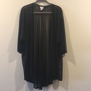 UEC Sheer black layering piece